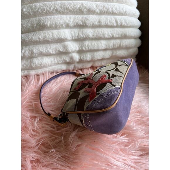 Coach Vintage Limited Edition Mini Hobo 1491 with Tropical Fish y2k - Picture 6 of 6